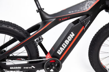 Carbon e-bike right detail