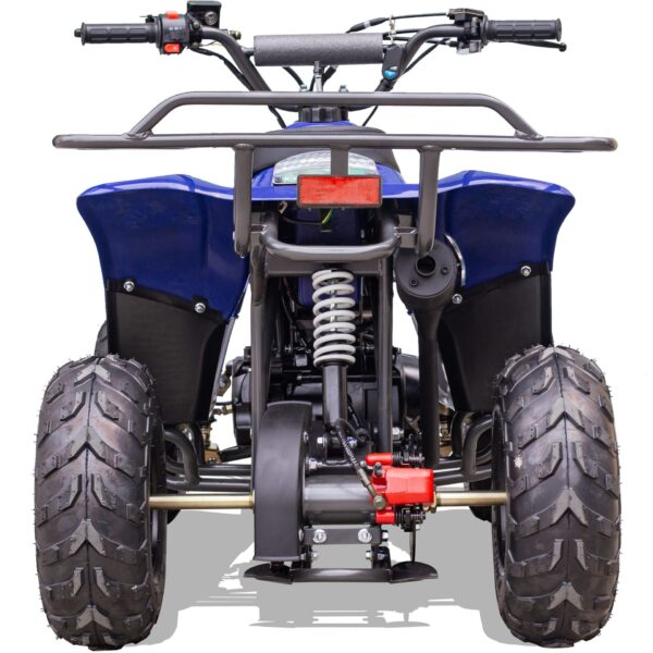 MotoTec Rex 110cc 4-Stroke Kids Gas ATV Blue - Image 8