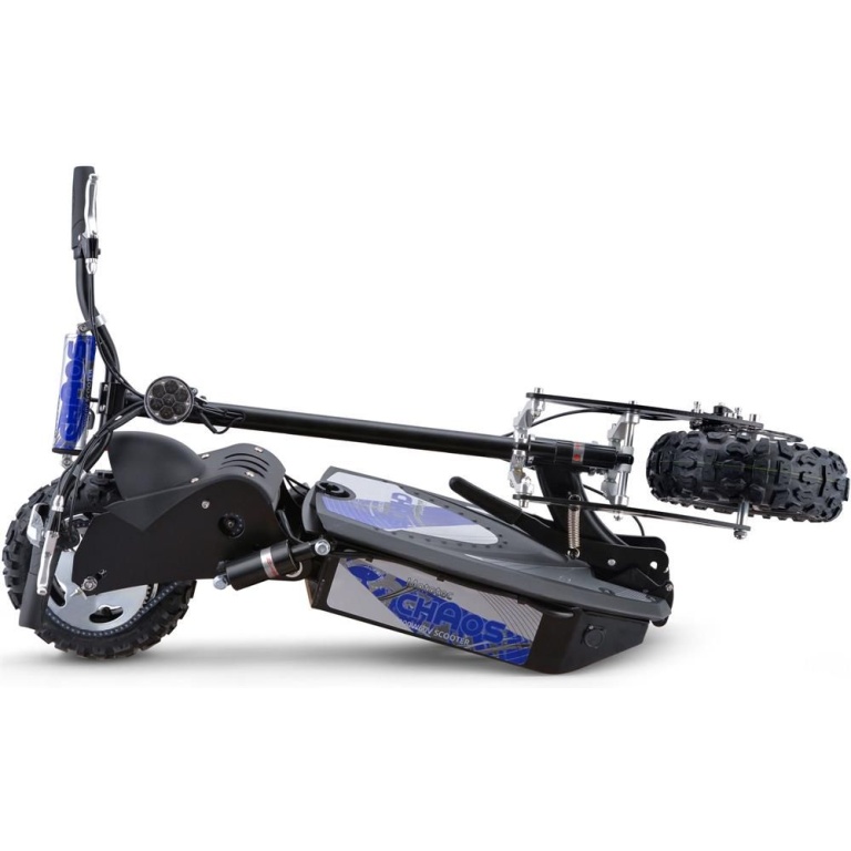 MotoTec Chaos 2000w 60v Lithium Electric Scooter Black - Image 4