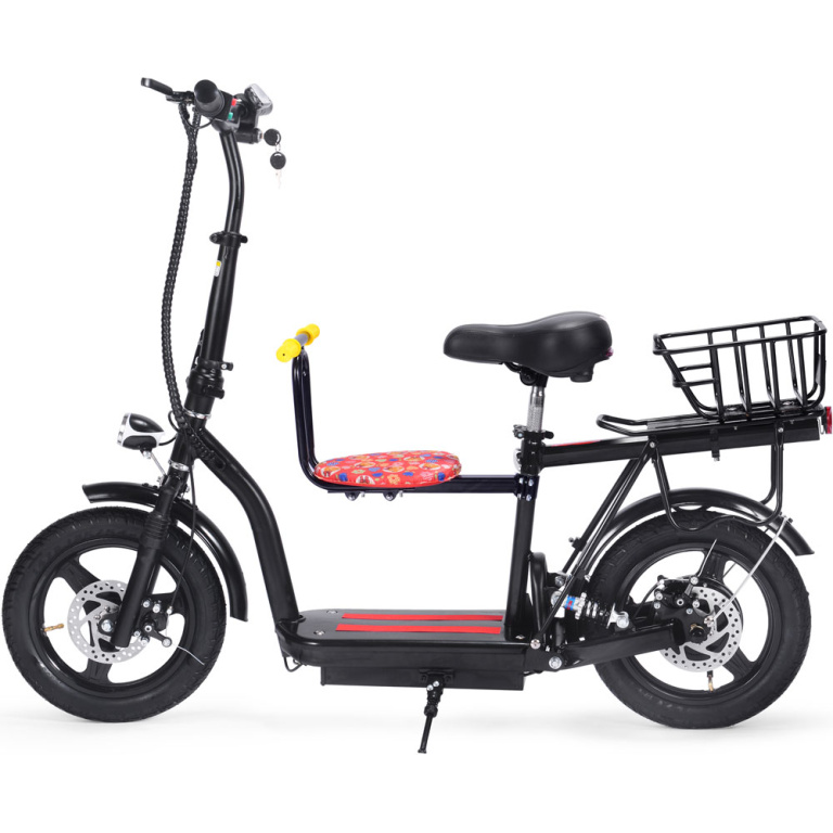 MotoTec Cruiser 48v 350w Lithium Electric Scooter Black - Image 7