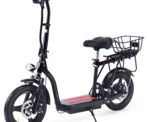 MT Cruiser 48v 350w Lithium Electric Scooter Black