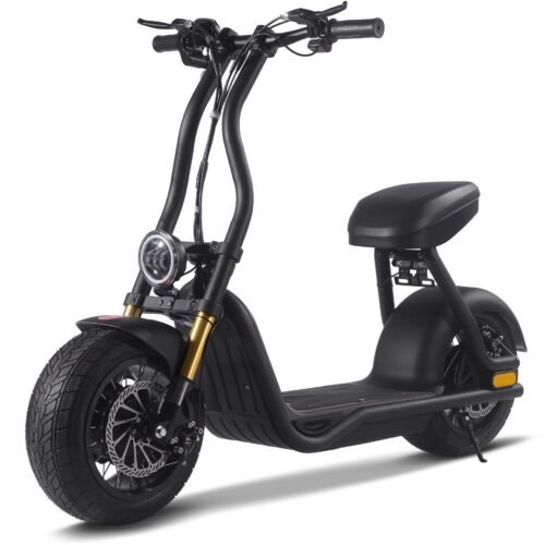 MotoTec Diablo 48v 1000w Lithium Electric Scooter – Black