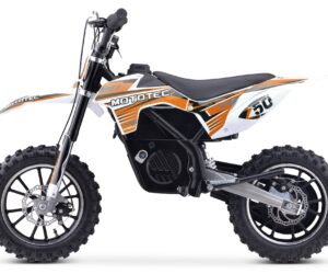 MotoTec 24v 500w Gazella Electric Dirt Bike Orange