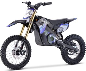 Mototec 48v Pro Electric Dirt Bike 1800w Lithium Blue