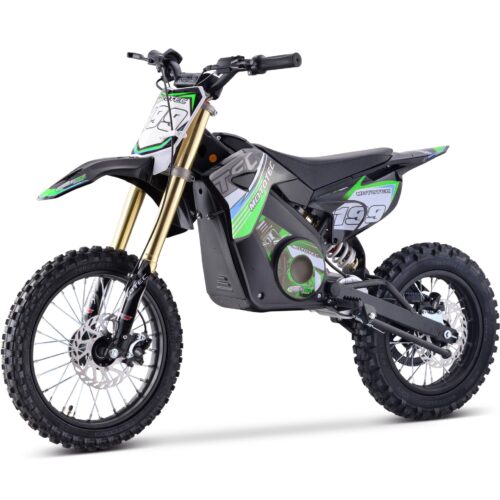 MotoTec 36v Pro Electric Dirt Bike 1000w Lithium Green