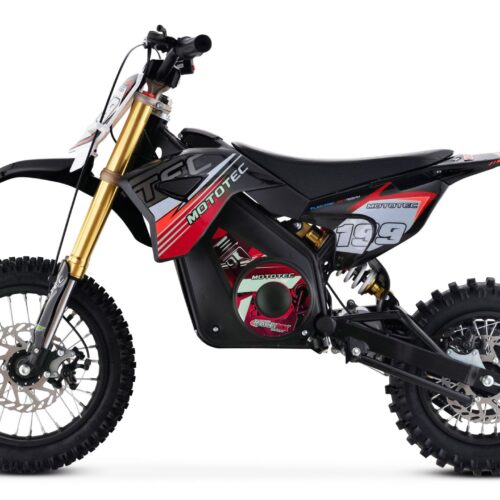 MotoTec 36v Pro Electric Dirt Bike 1000w Lithium Red