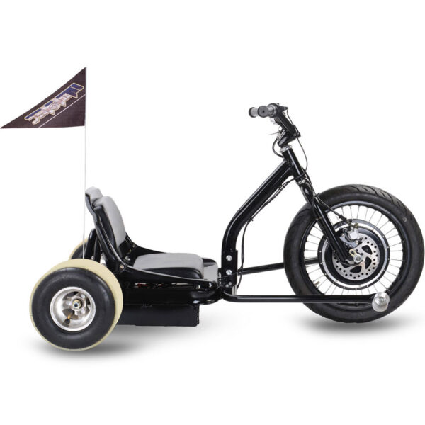 MotoTec Drifter 48v 800w Electric Trike Lithium - Image 4