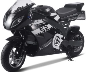 MotoTec 1000w 48v Electric Superbike Black