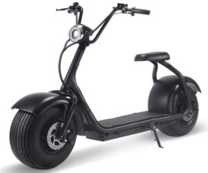 MT Fat Tire 60v 18ah 2000w Lithium Electric Scooter Black