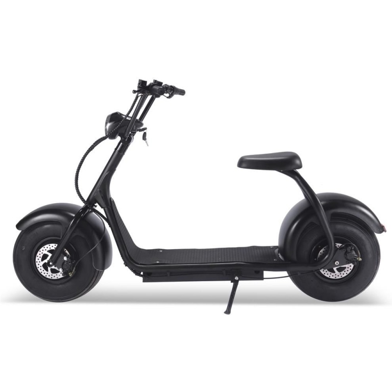 MotoTec Fat Tire 60v 18ah 2000w Lithium Electric Scooter Black - Image 6