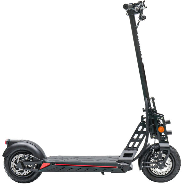 MotoTec Free Ride 48v 600w Lithium Electric Scooter Black - Image 4