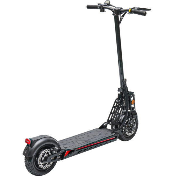 MotoTec Free Ride 48v 600w Lithium Electric Scooter Black - Image 5