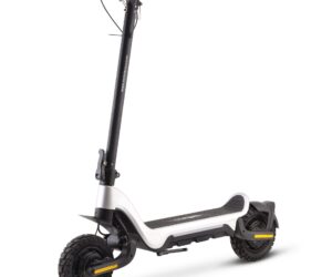 MotoTec Fury 48v 1000w Lithium Electric Scooter Silver