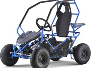 MotoTec Maverick Go Kart 36v 1000w Blue