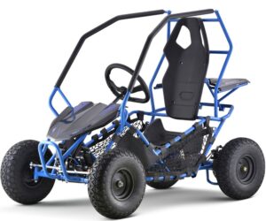 MotoTec Maverick Go Kart 36v 1000w Blue