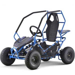 MotoTec Maverick Go Kart 36v 1000w Blue