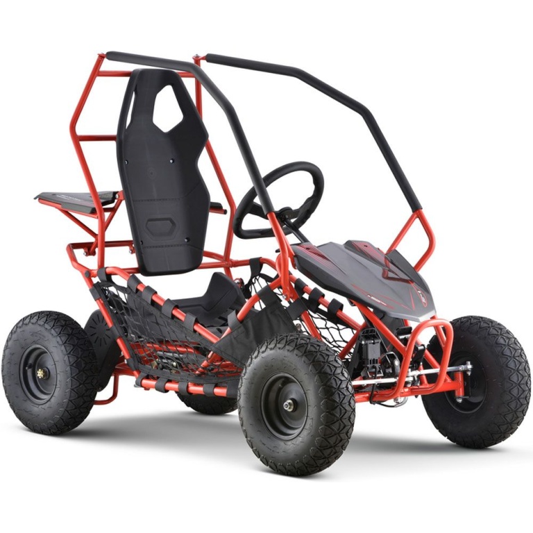 MotoTec Maverick Go Kart 36v 1000w Red - Image 2