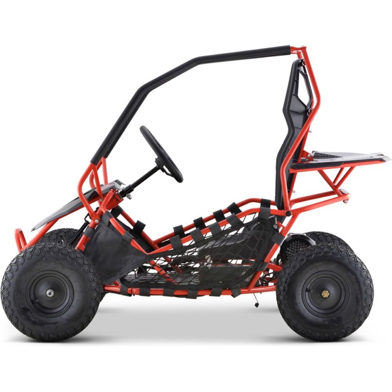 MotoTec Maverick Go Kart 36v 1000w Red - Image 4
