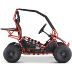 MotoTec Maverick Go Kart 36v 1000w Red - Image 8