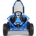 MotoTec Mud Monster Kids Electric 48v 1000w Go Kart Full Suspension Blue - Image 5