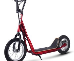 MotoTec Groove 36v 350w Big Wheel Lithium Electric Scooter Red