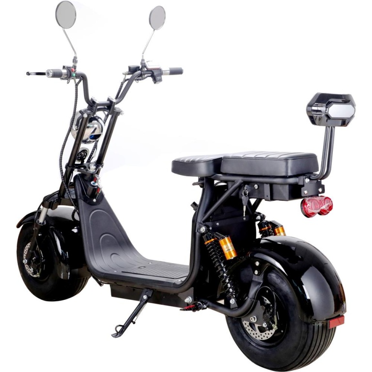 MotoTec Knockout 60v 2000w Lithium Electric Scooter Black - Image 4