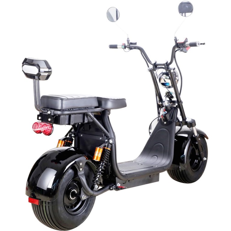 MotoTec Knockout 60v 2000w Lithium Electric Scooter Black - Image 5