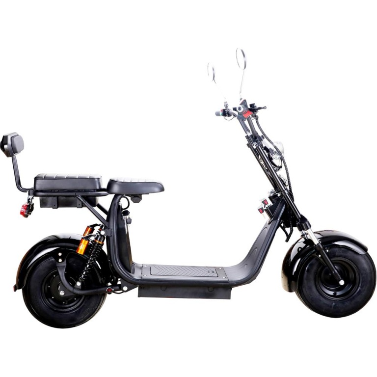 MotoTec Knockout 60v 2000w Lithium Electric Scooter Black - Image 6