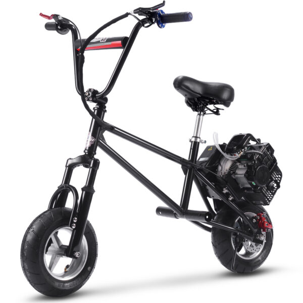 MotoTec 49cc Gas Mini Bike V2 Black