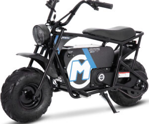 MotoTec 48v 1000w Electric Powered Mini Bike Black