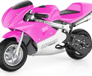 MotoTec Phantom Gas Pocket Bike 49cc 2-Stroke Pink