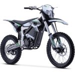 MotoTec Venom 72v 12000w Electric Dirt Bike White - Image 2