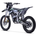 MotoTec Venom 72v 12000w Electric Dirt Bike White - Image 5