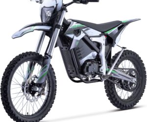 MotoTec Venom 72v 12000w Electric Dirt Bike White