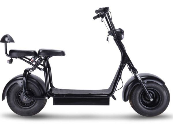 MotoTec Knockout 60v 1000w Electric Scooter Black - Image 4