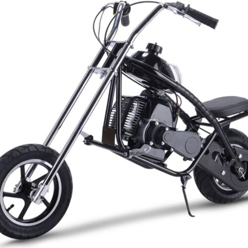 MotoTec 49cc Gas Mini Chopper Black