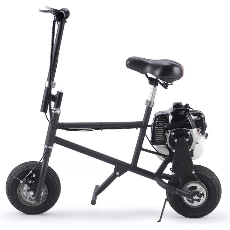 MotoTec 49cc Gas Mini Bike Black