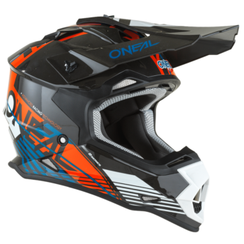 Oneal 2 SRS Rush Helmet OrangeBlue