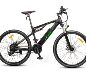 Pure-E Electric Mountain Bicycle with Full Suspension