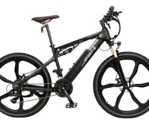 Sport-E Electric Mountain Bicycle with Full Suspension