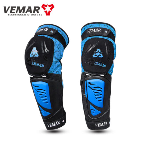 Vemar Adjustable Knee Guards – Blue