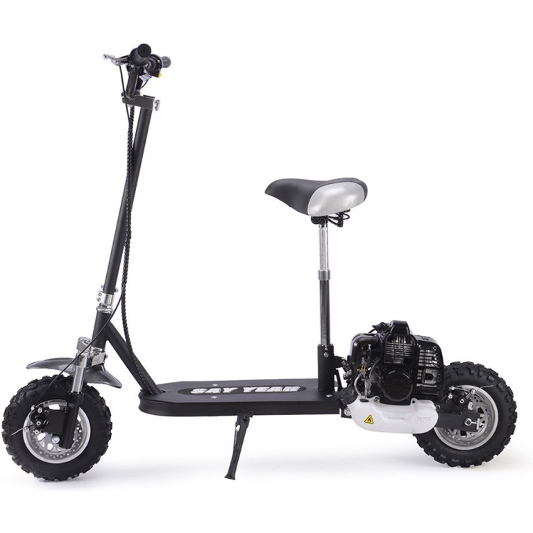Say Yeah 49cc Gas Scooter Black - Image 6