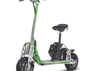 MotoTec/UberScoot 70x 2-Speed Gas Scooter Green