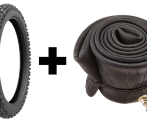 110/90-19 Medium/Hard Terrain Tire – Tire + Inner Tube 110/90-19