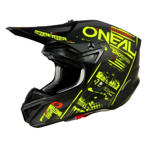 O’Neal 5 SRS Attack V.23 Helmet Black/Neon