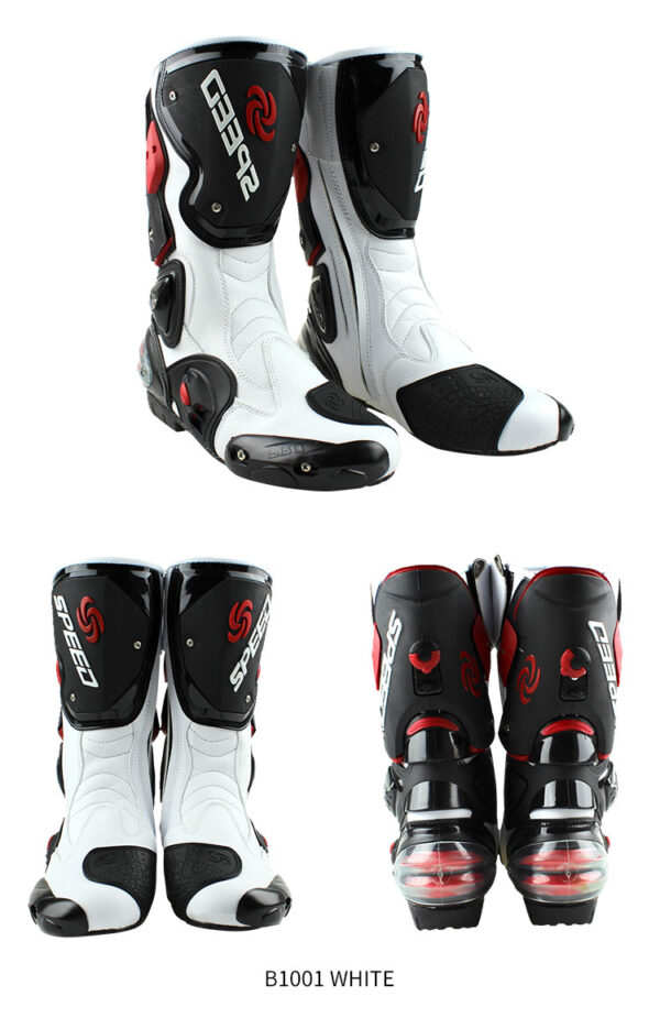 Vemar Speed Motorcycle Street Riding Boots - Image 2