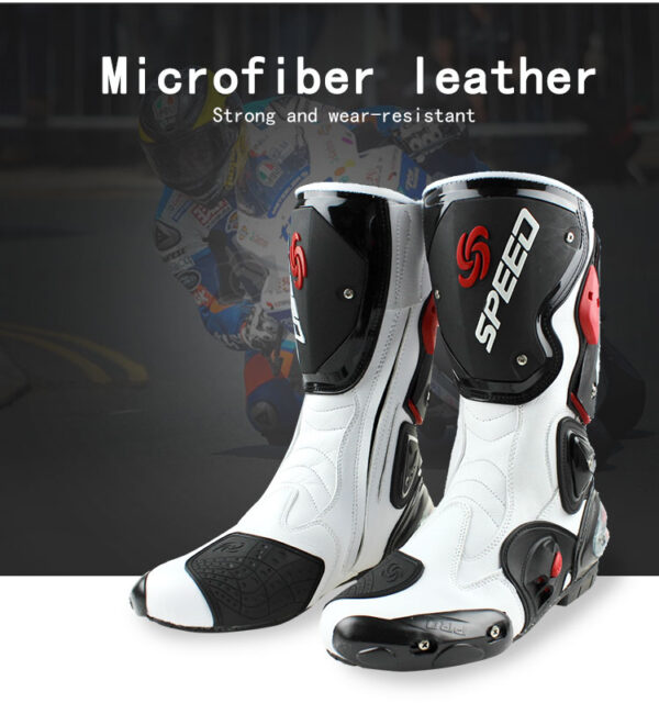 Vemar Speed Motorcycle Street Riding Boots - Image 4