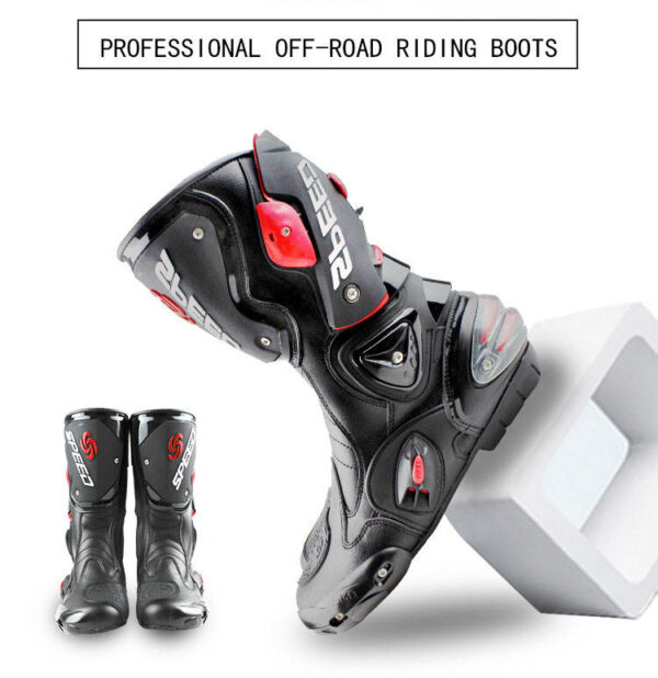 Vemar Speed Motorcycle Street Riding Boots - Image 5