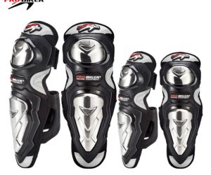 Pro-Biker Knee and Elbow Guard Set P-19