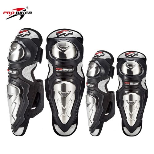 Pro-Biker Knee and Elbow Guard Set P-19